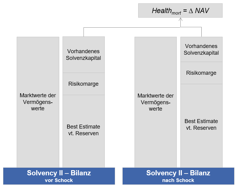 Berechnung der Kapitalanforderung am Beispiel des Sterblichkeitsrisikos